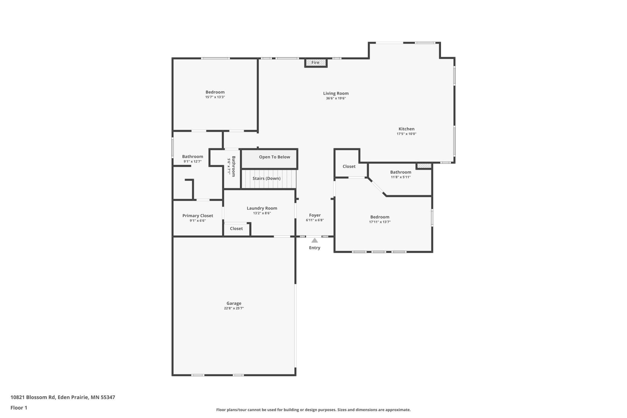 Main Level Floor-plan
