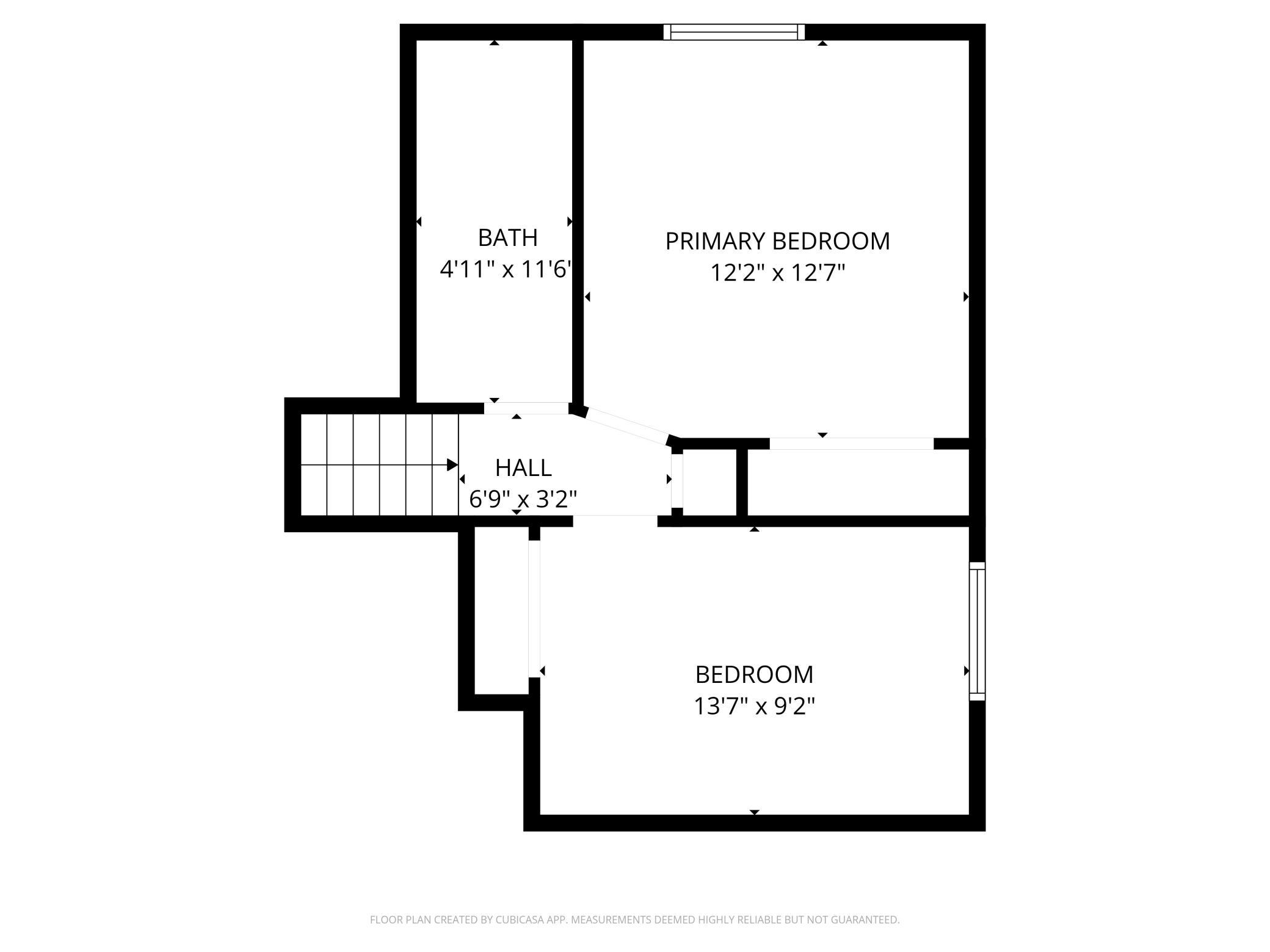 Upper Level Floor Plan