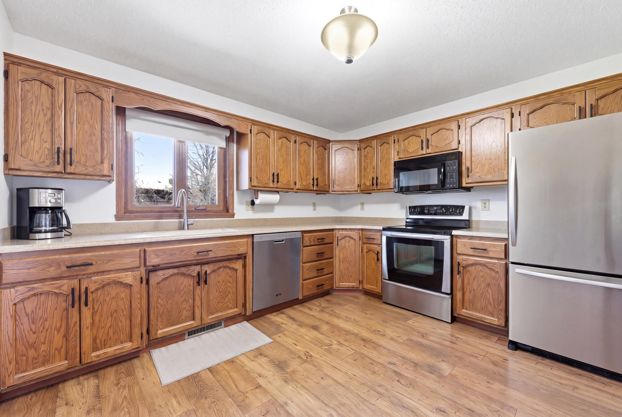 Kitchen- Window above sink to Backyard