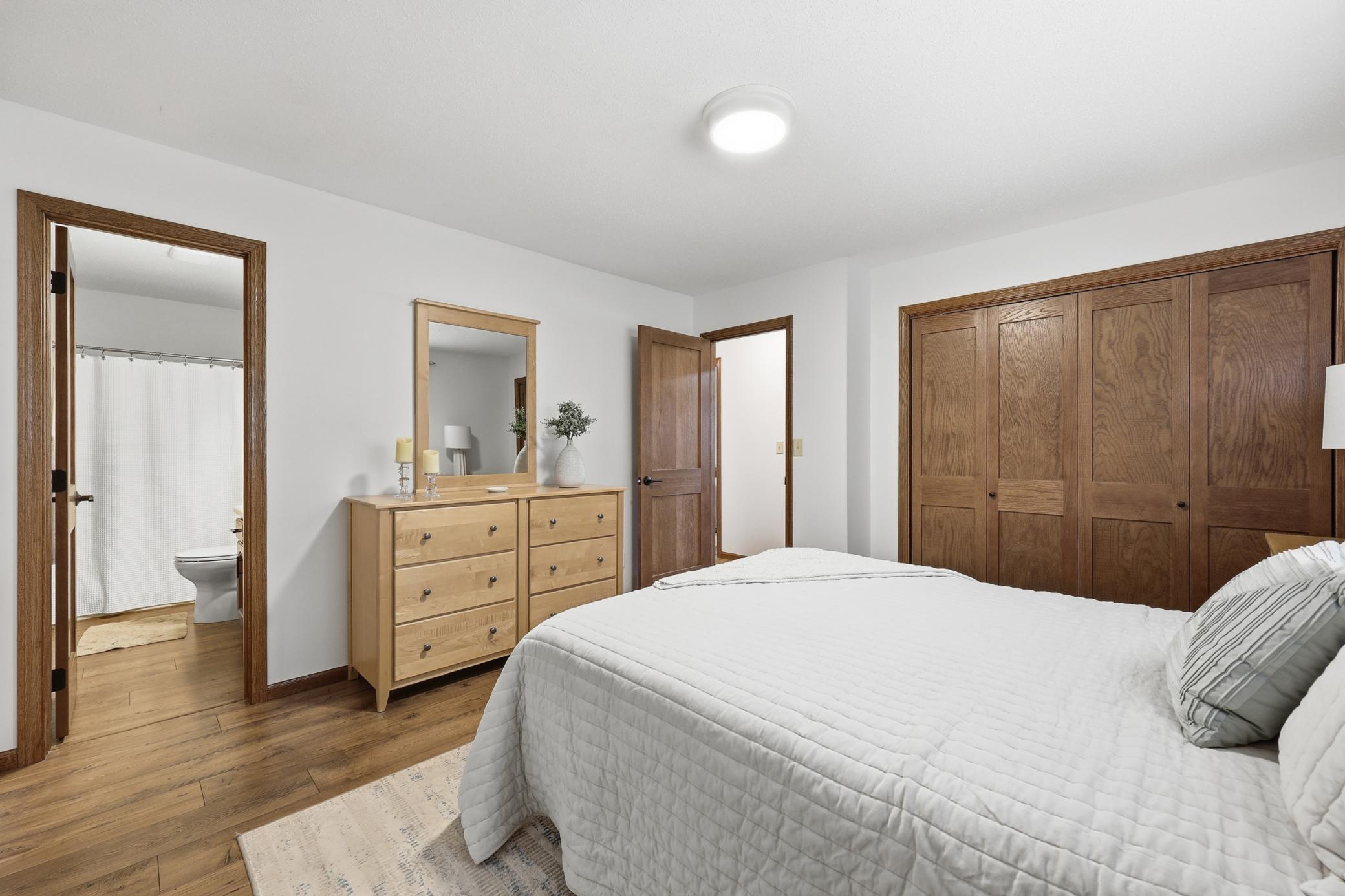 Primary Bedroom - Solid Wood Doors Throughout