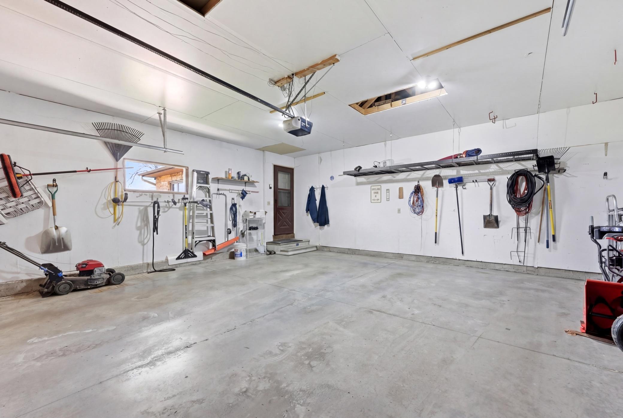 Finished Garage