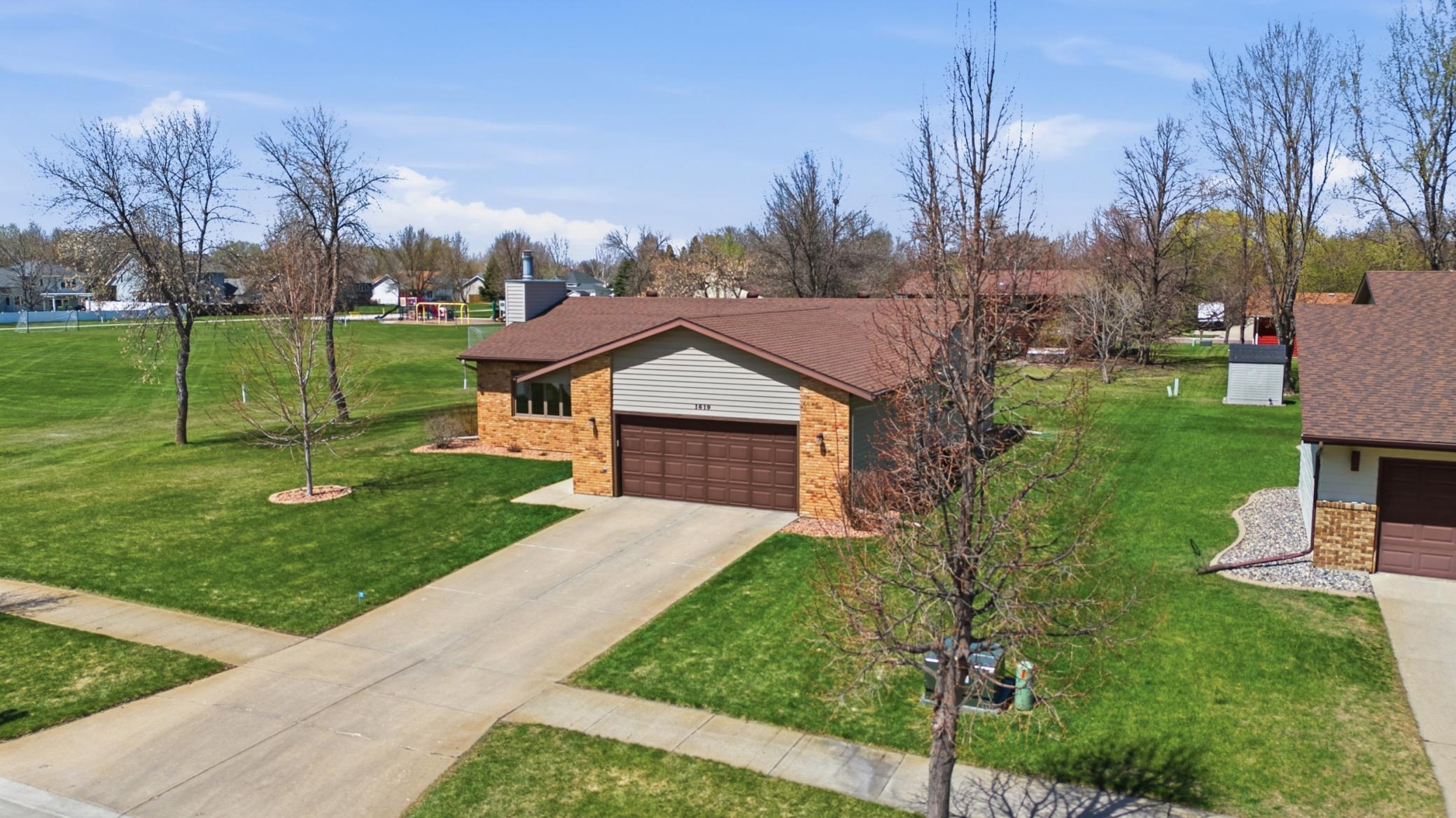 Aerial Front of Home