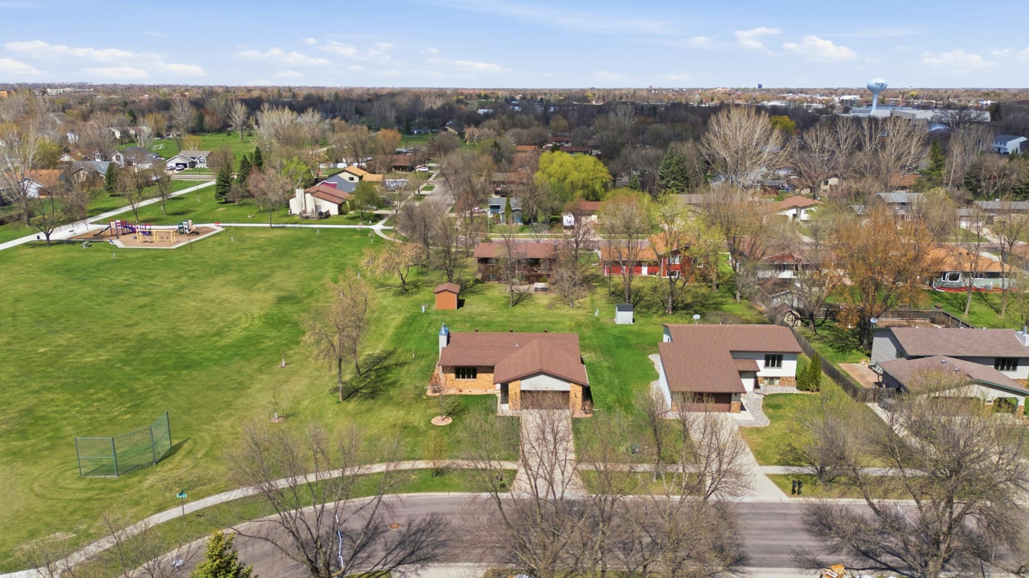 Aerial View of Home