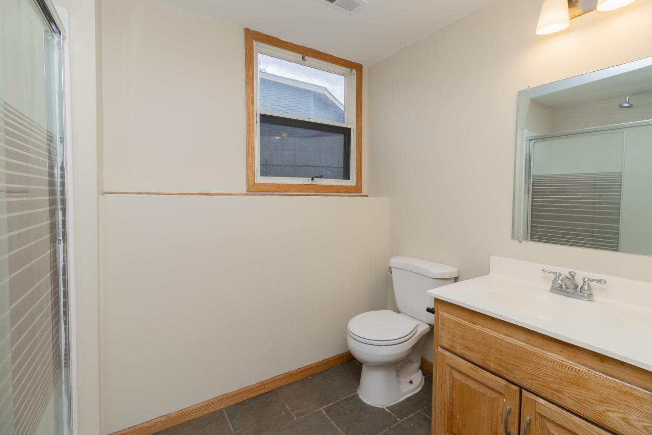3/4 bathroom in basement