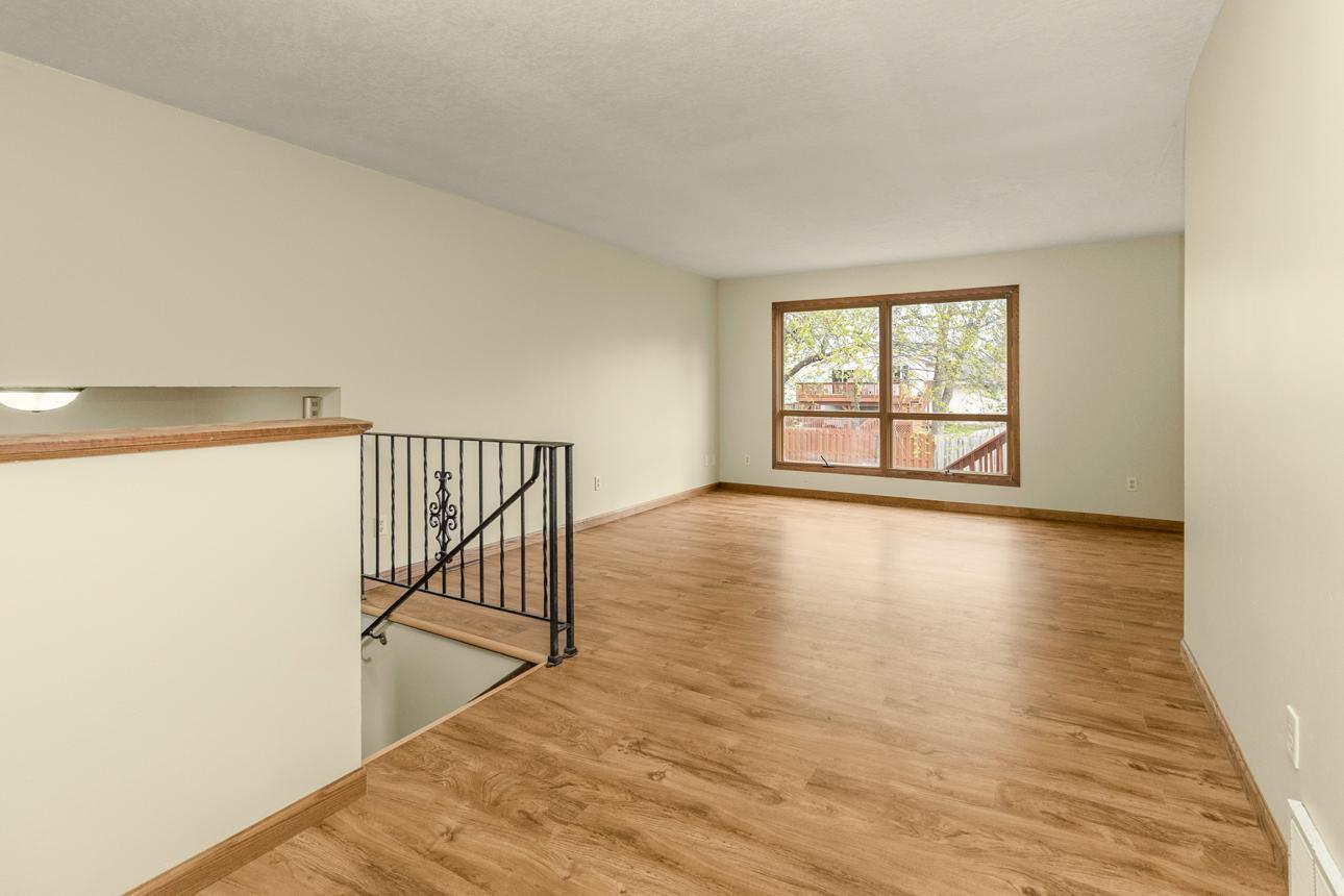Freshly painted interior