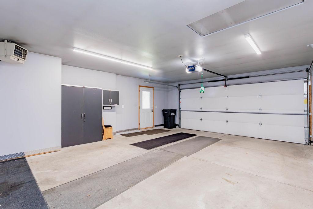 Attached 2-car garage