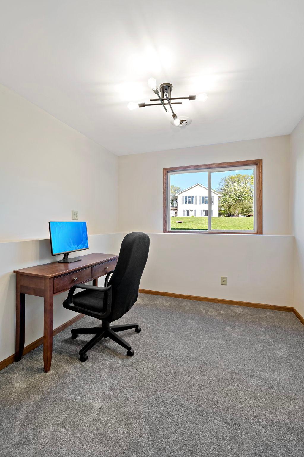 Lower level bedroom/bonus room/office