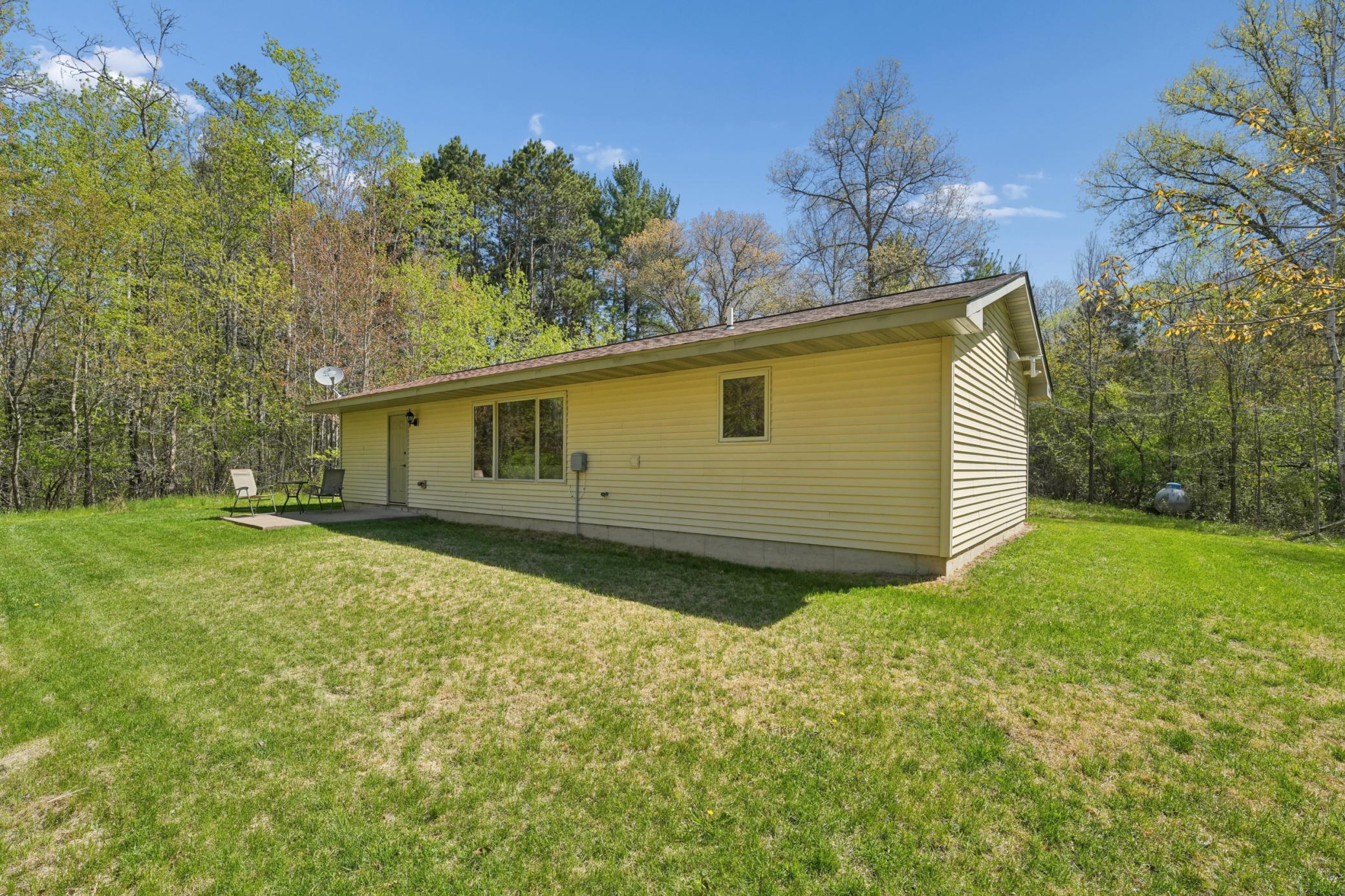 View of the back of the home