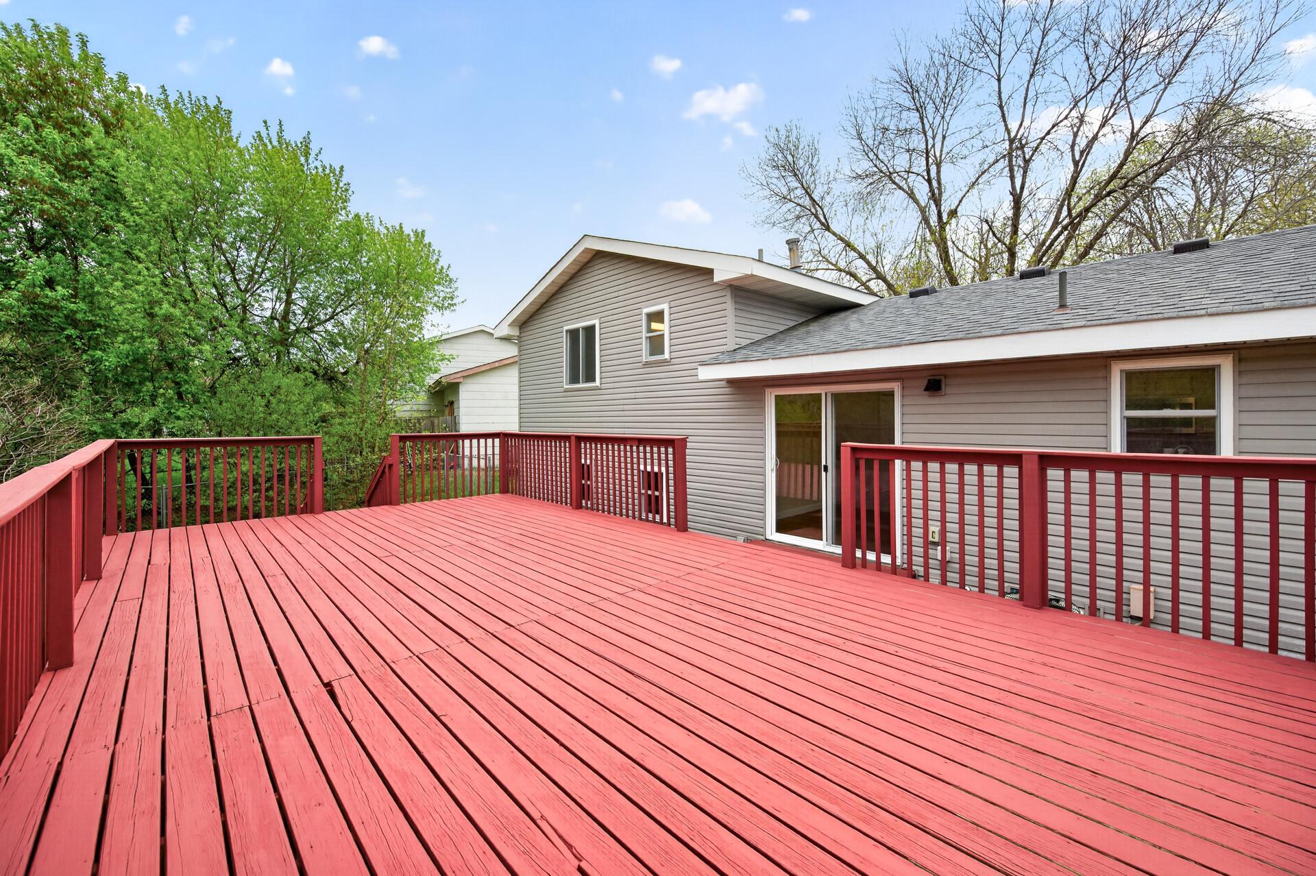 MASSIVE Deck - Freshly Stained!