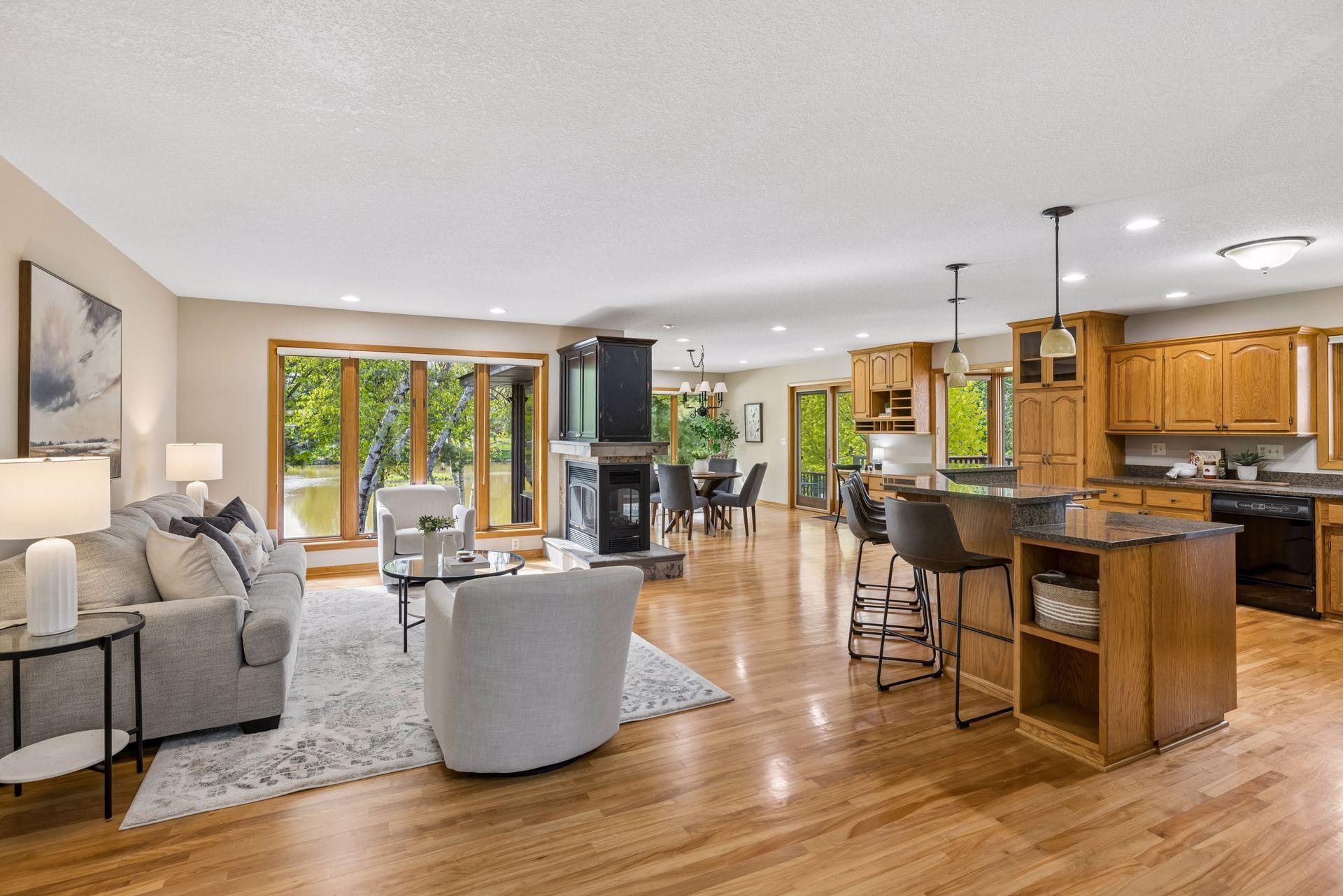 Spacious and Open Floor Plan