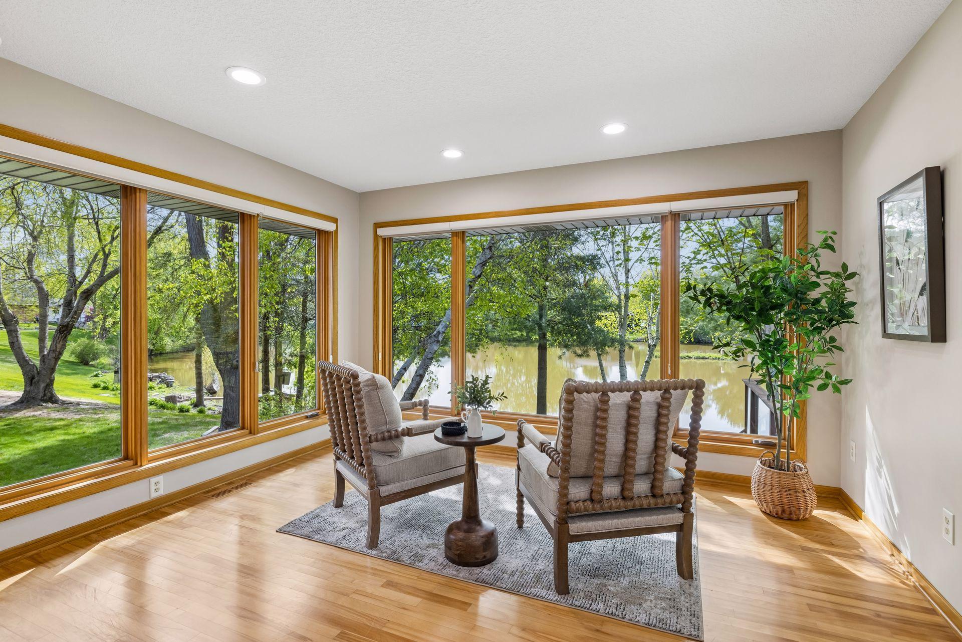 A view you will not want to leave!