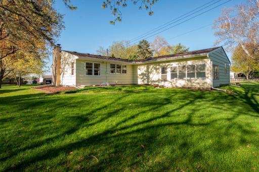 Enjoy added peace of mind with a roof and gutters that are approximately one year old!