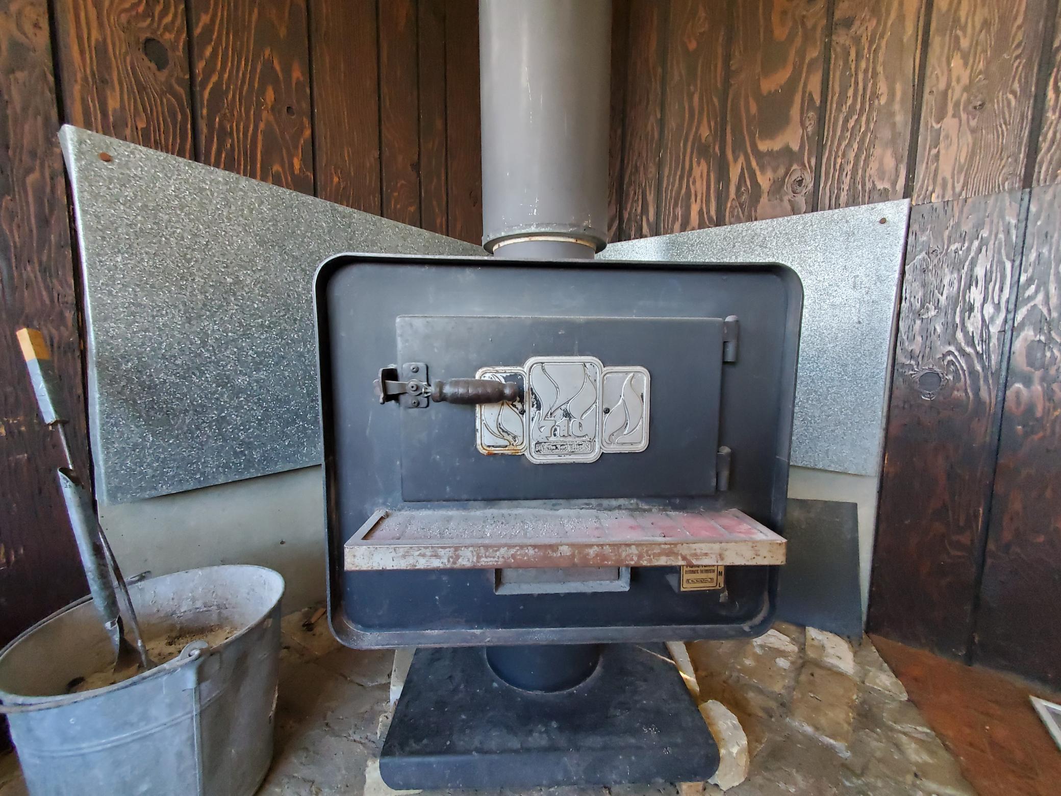 wood stove