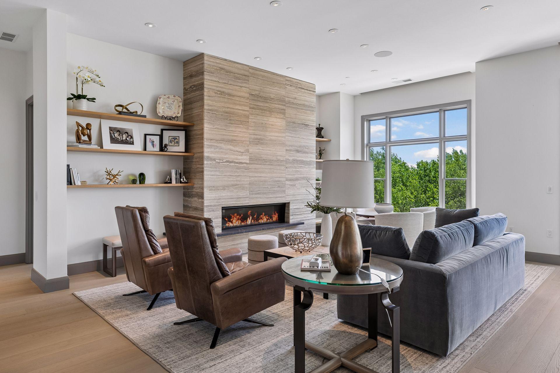 Step into the stunning living room
