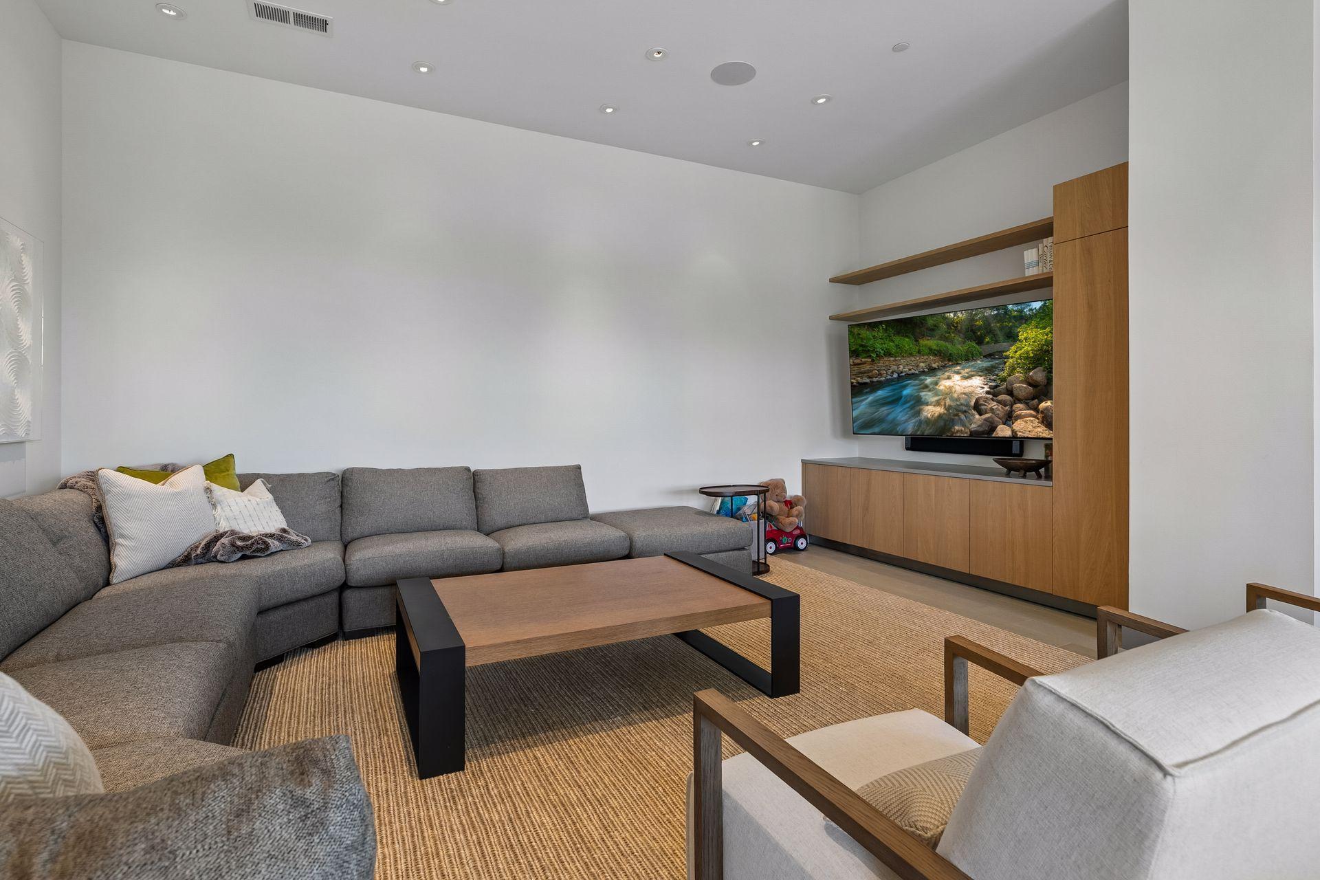 Step over to the den for easy relaxing or entertaining