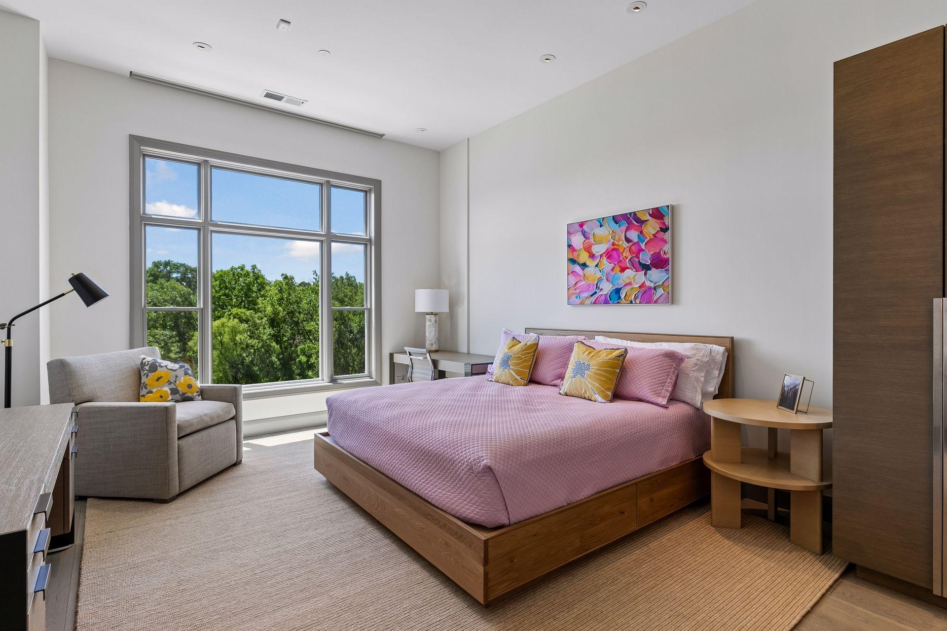 Second bedroom with south-facing views