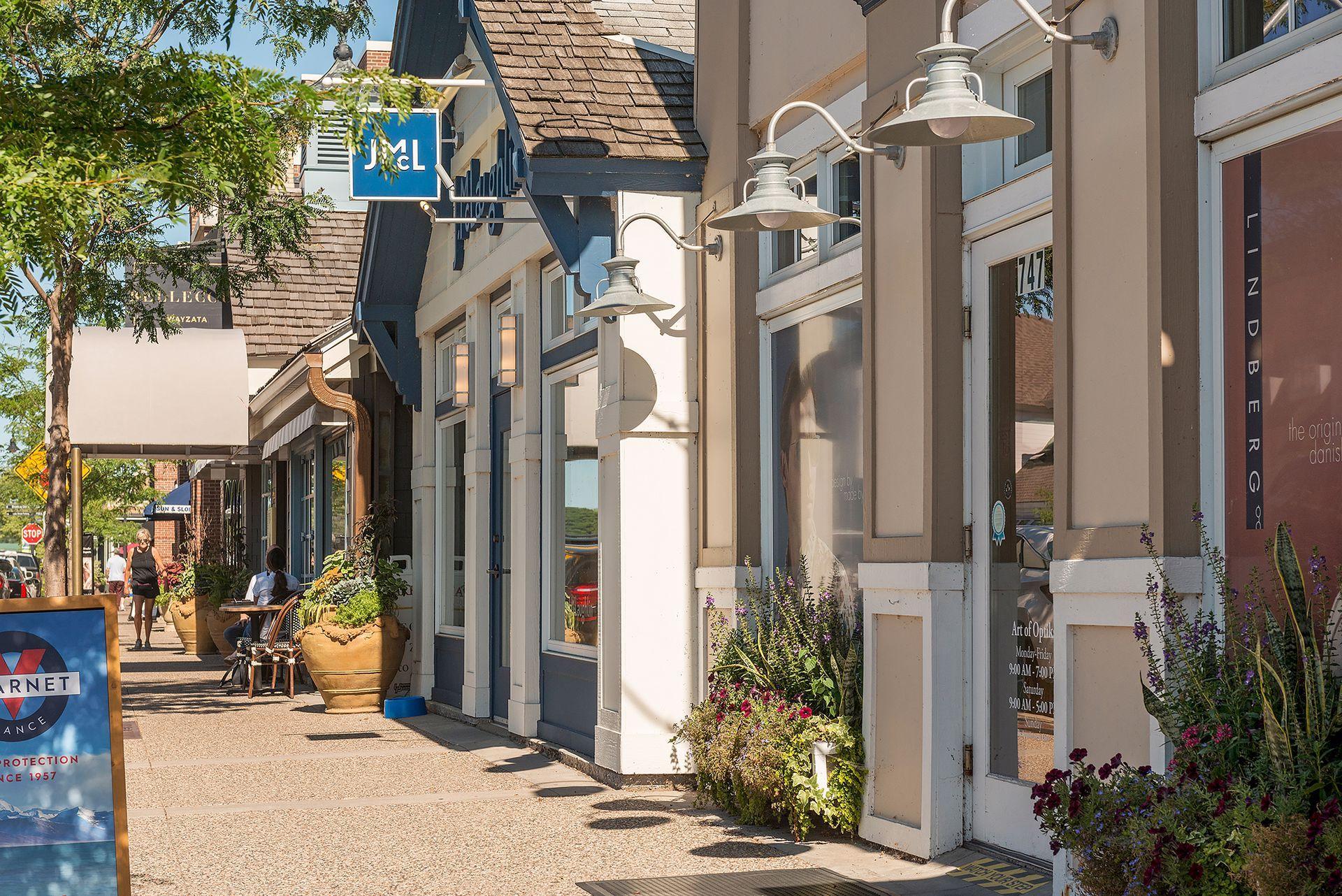 Enjoy the award winning shops, dining, and trails that Wayzata has to offer