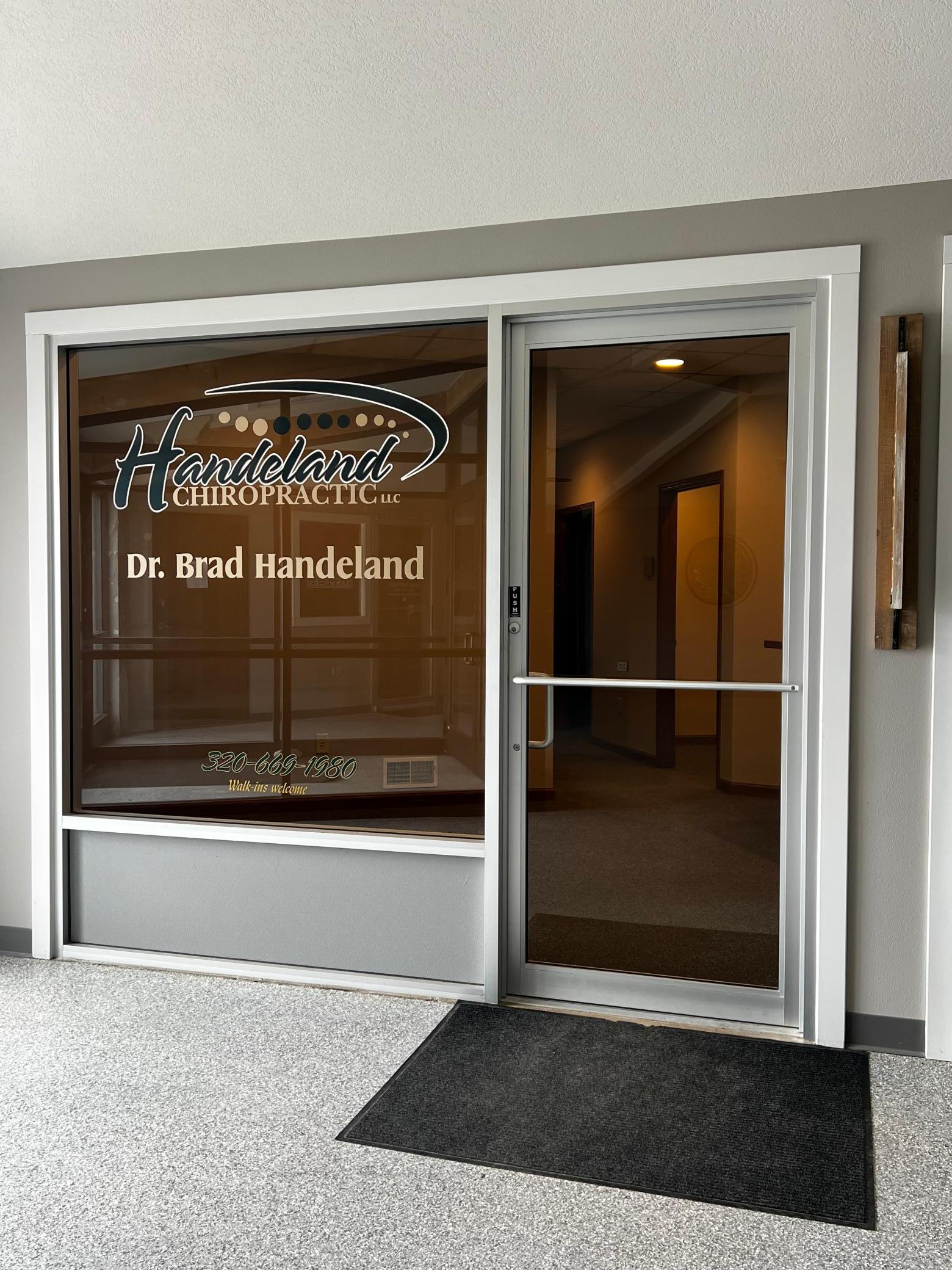 Front View of the Business Suite 7. Business Suite has a Reception Area, Waiting Area, 6 Office/Meeting Rooms, Utility Room and Restroom.