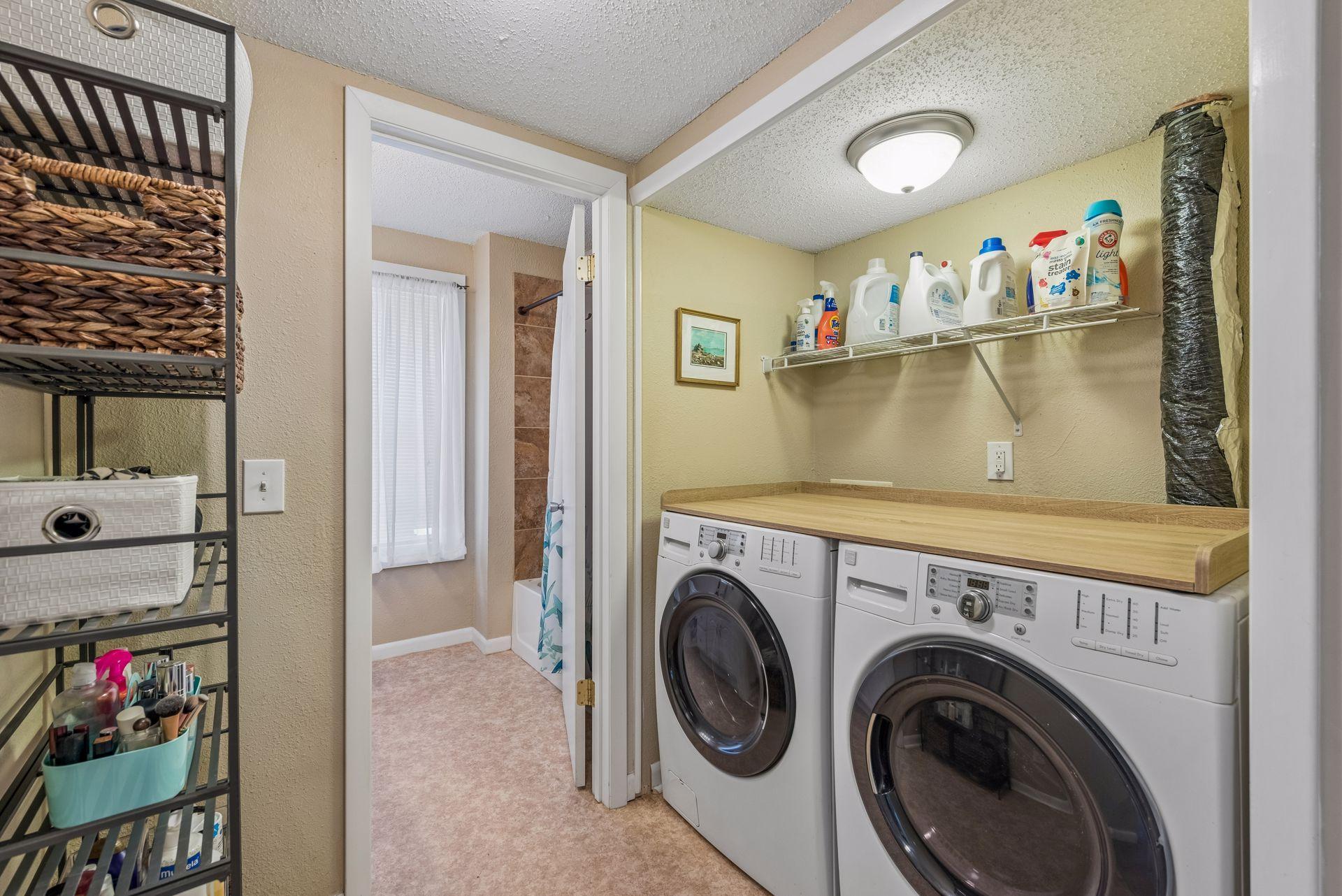 Second floor laundry!