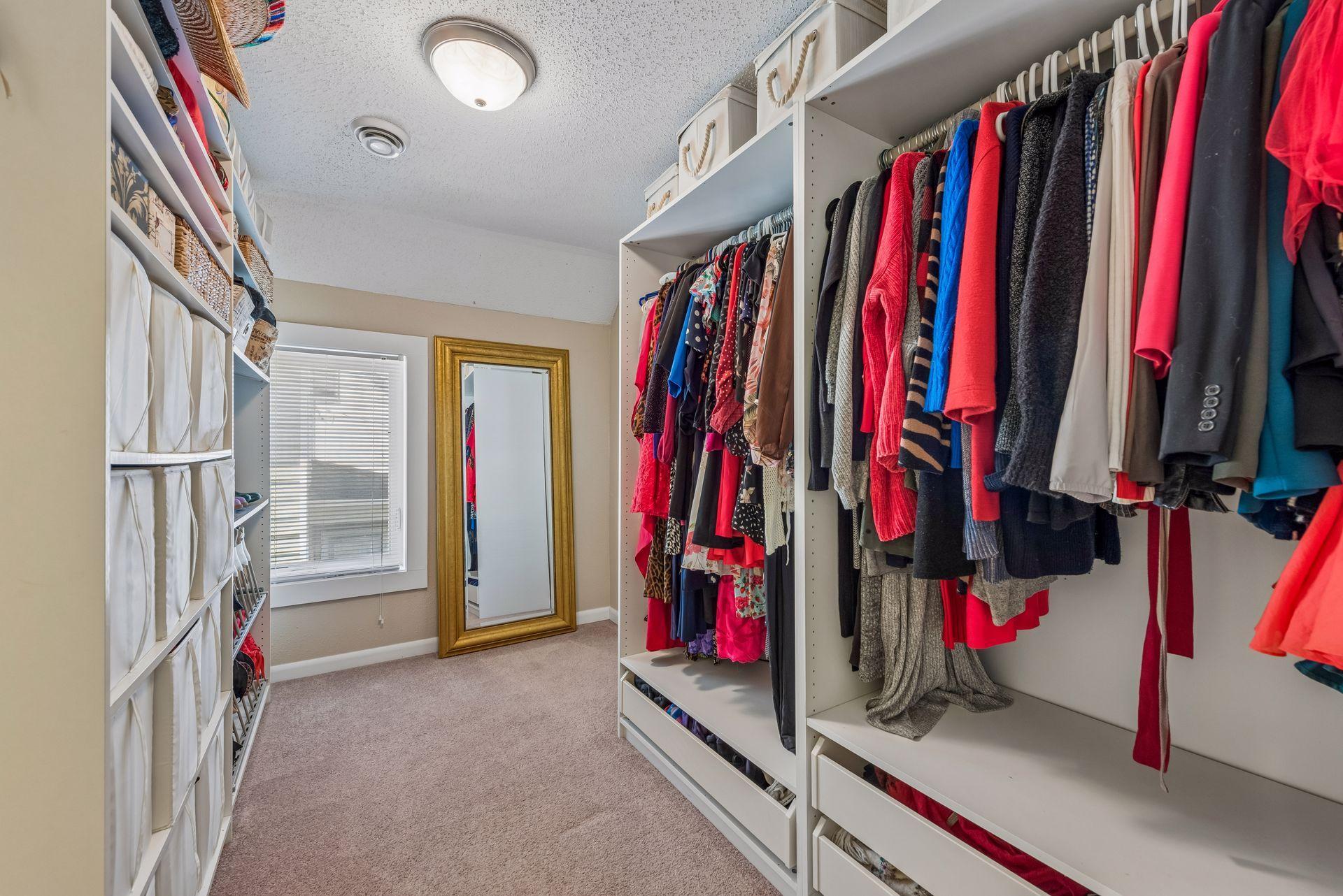 Second Bedroom is currently used as a walk in closet.