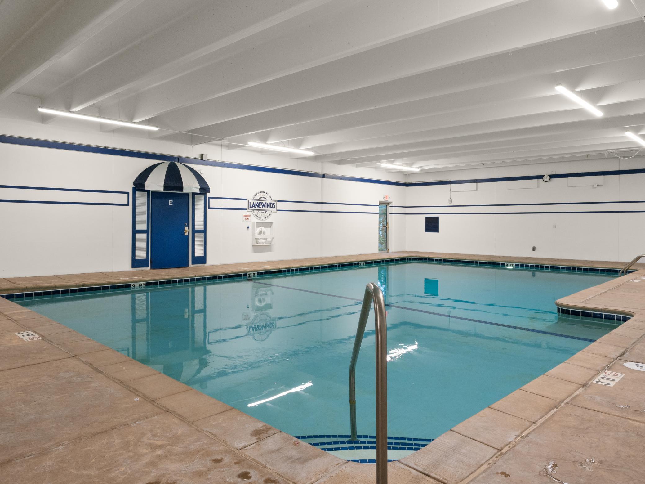 One of two pools - indoor heated
