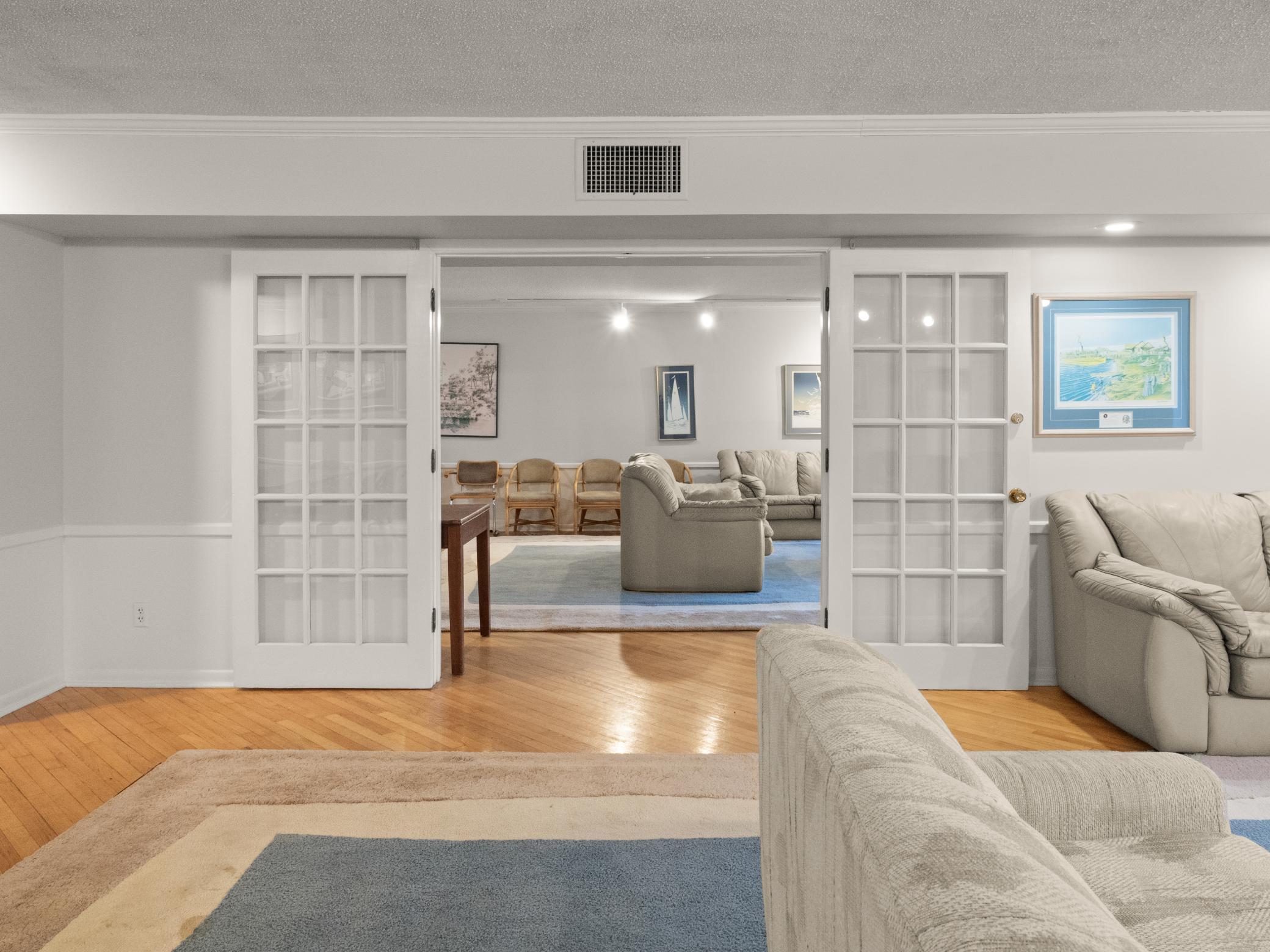 The Admirals Club - party room, community room - lake views, fireplace, kitchen, wet bar.