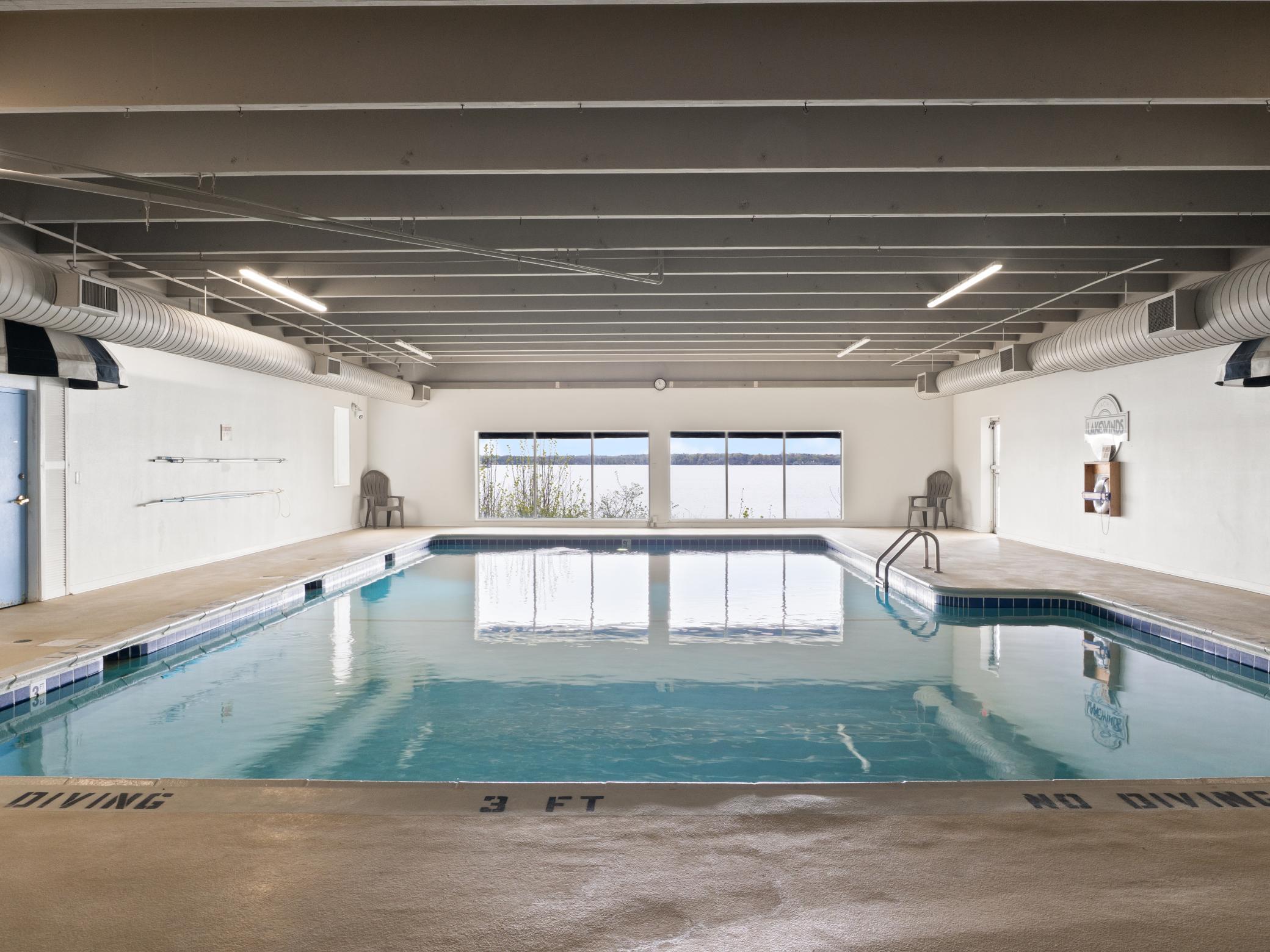 One of two pools - indoor heated