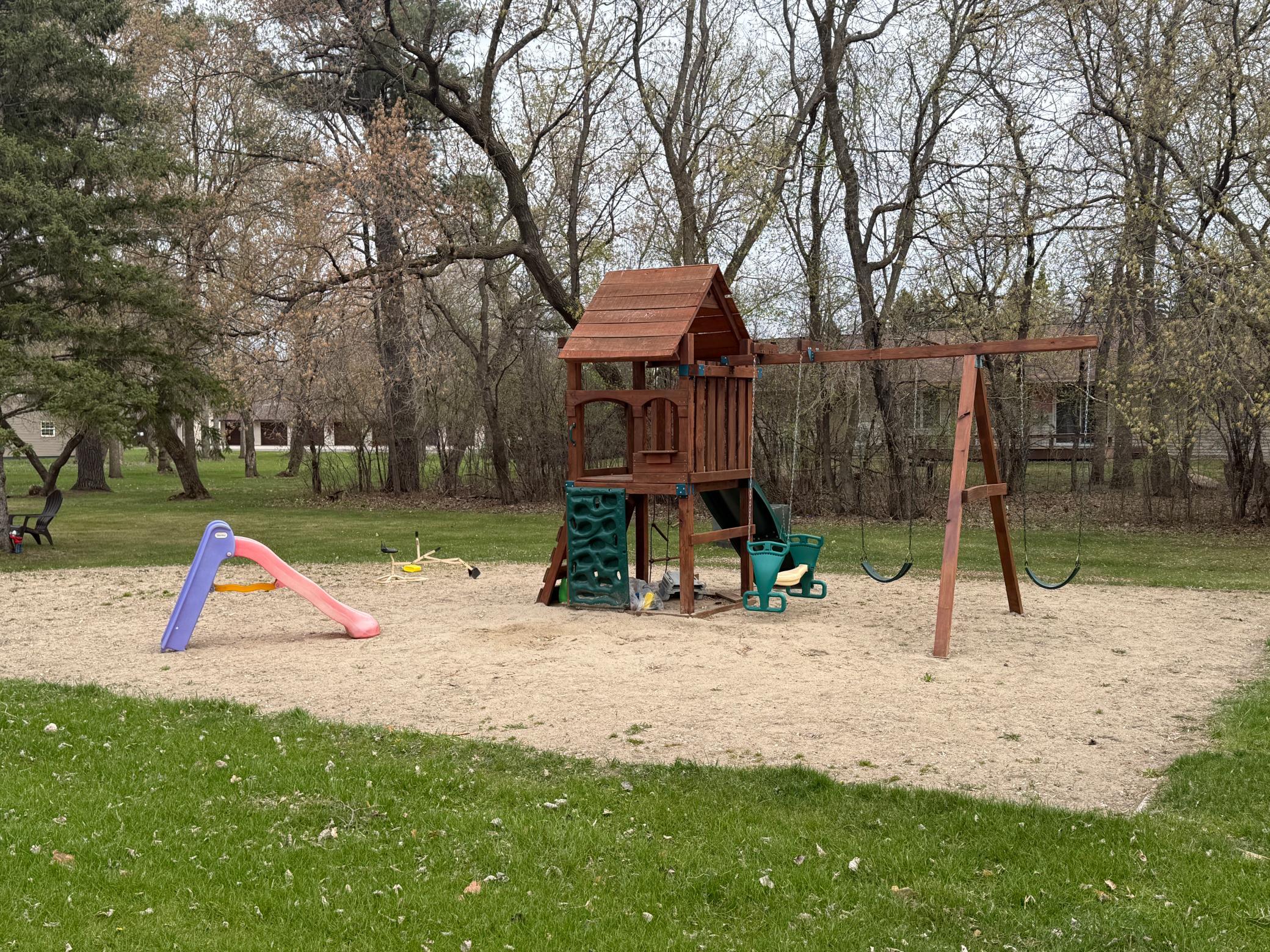 Playset and Sand
