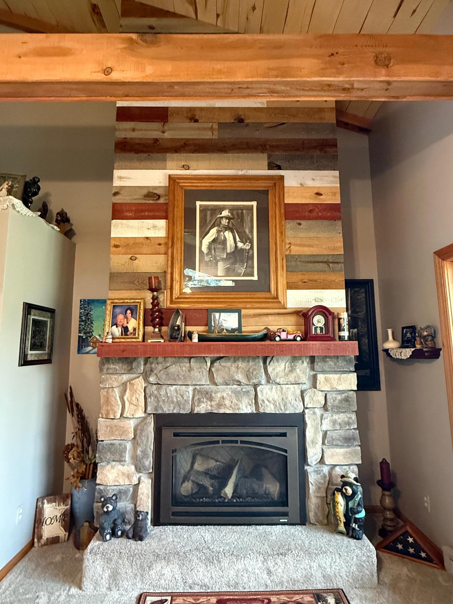Custom Gas Fireplace