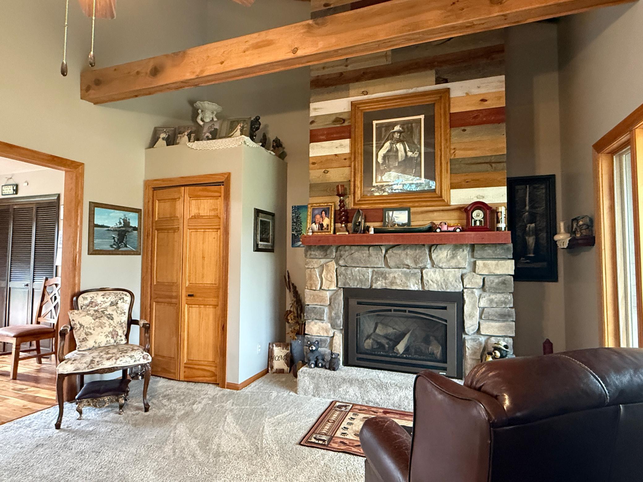 Custom Fireplace and Nook