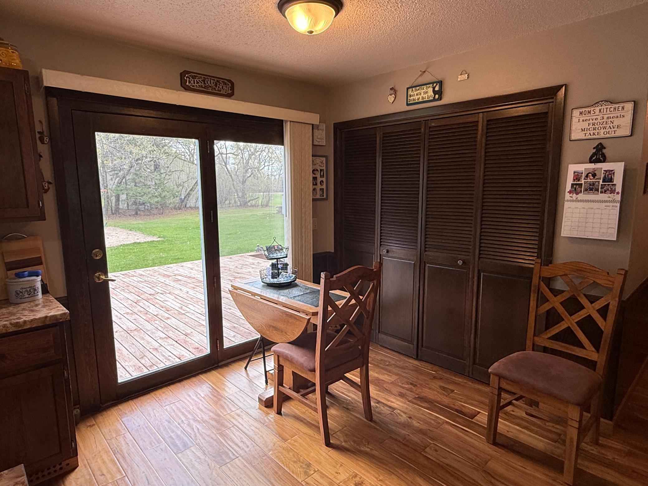 Eat in Dining/Laundry on Main Floor