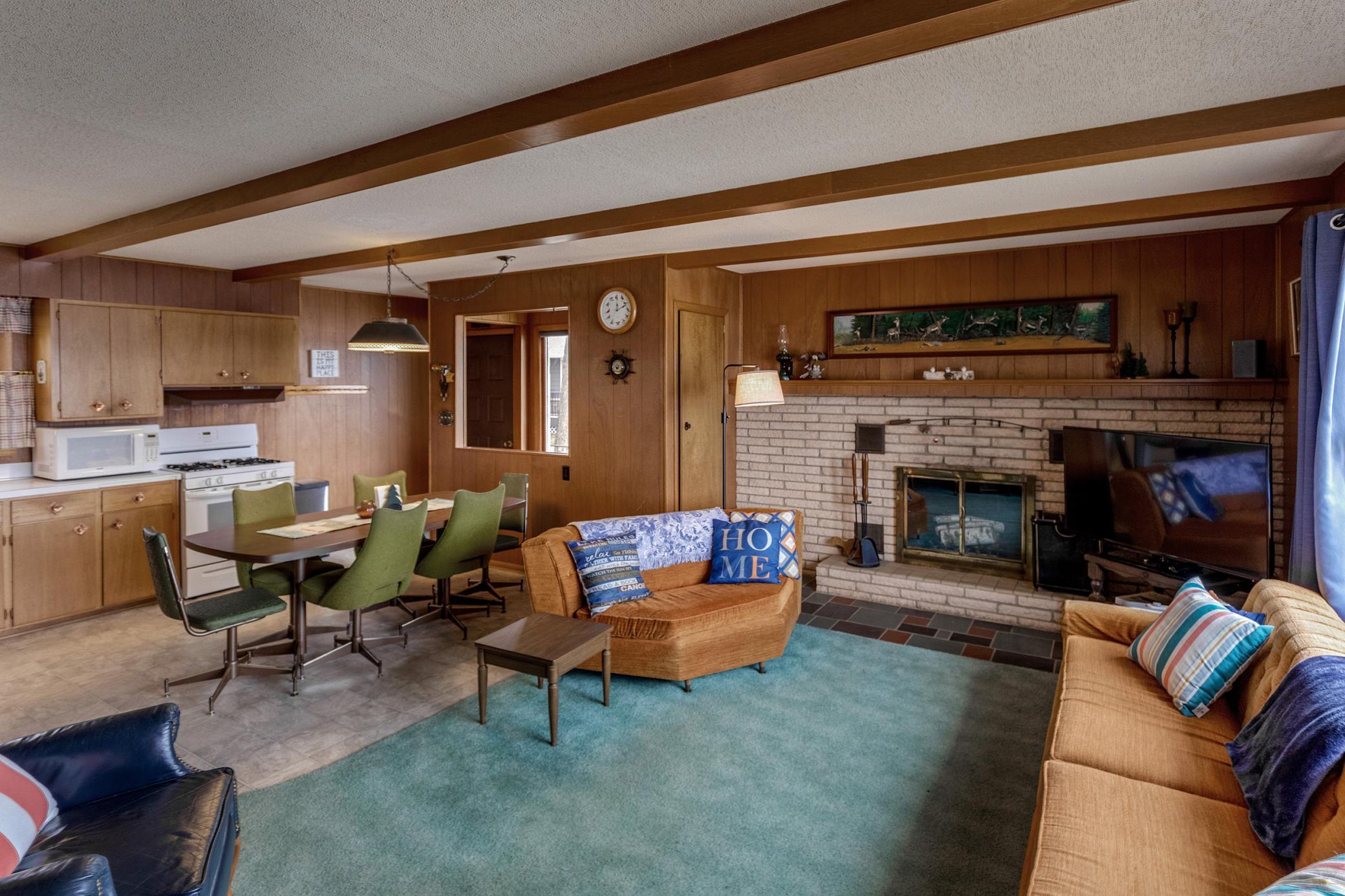 Open floor plan.