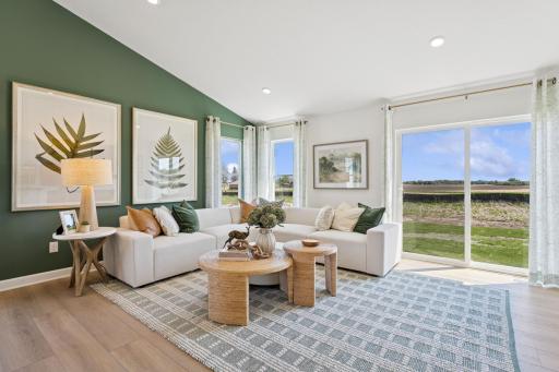 Lounge around or throw memorable parties in the comfortable Great Room