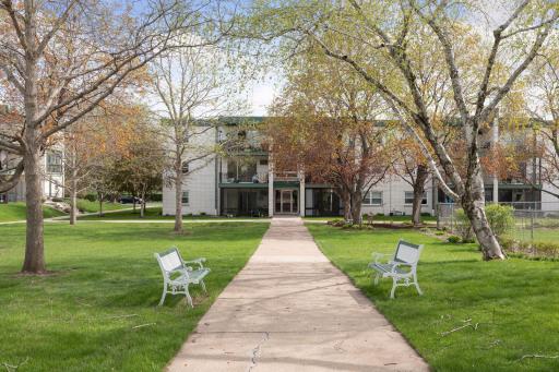 Ramsey Square HOA managed green spaces.