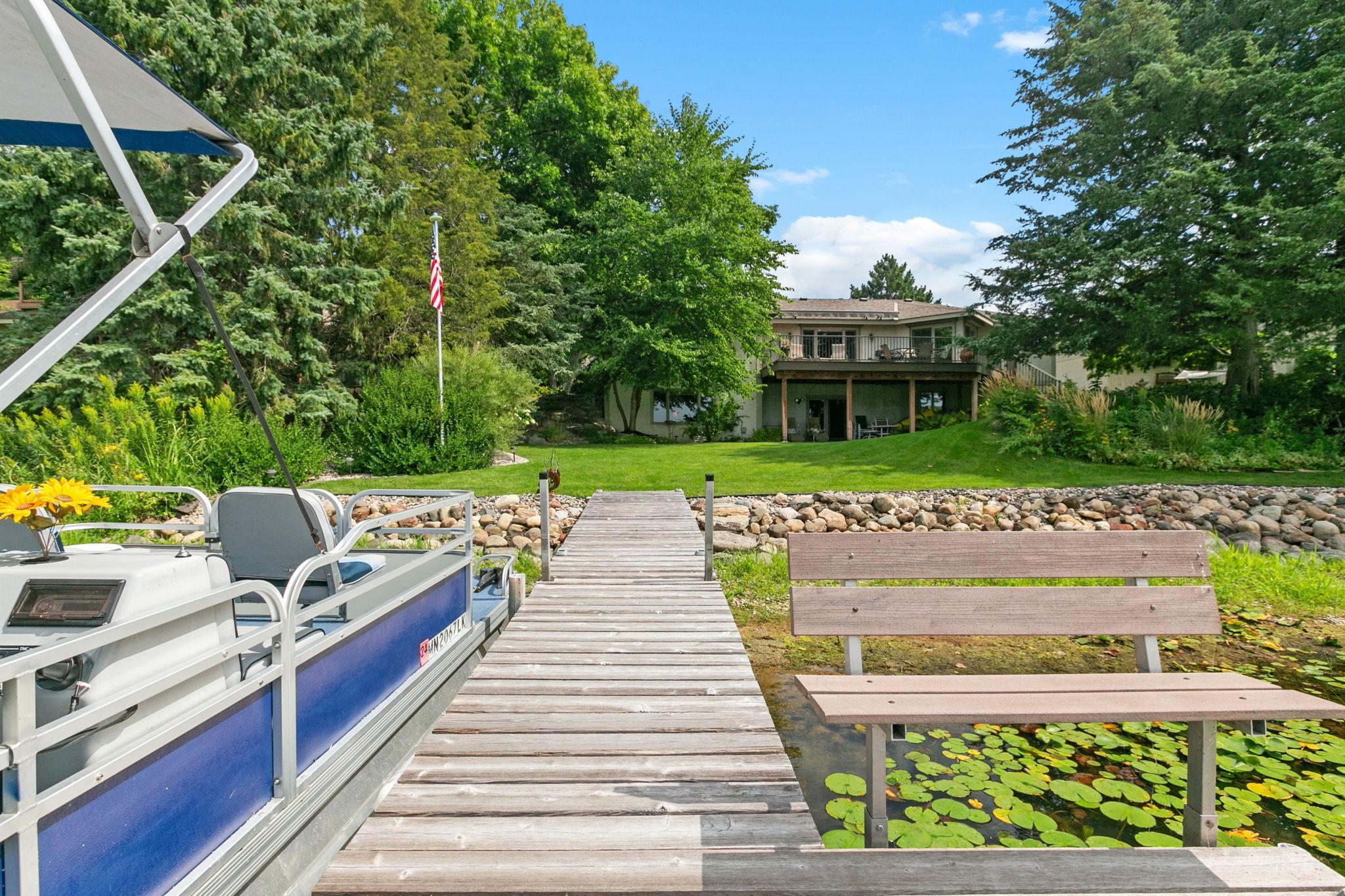 Private Dock Access on Recreational Mitchell Lake