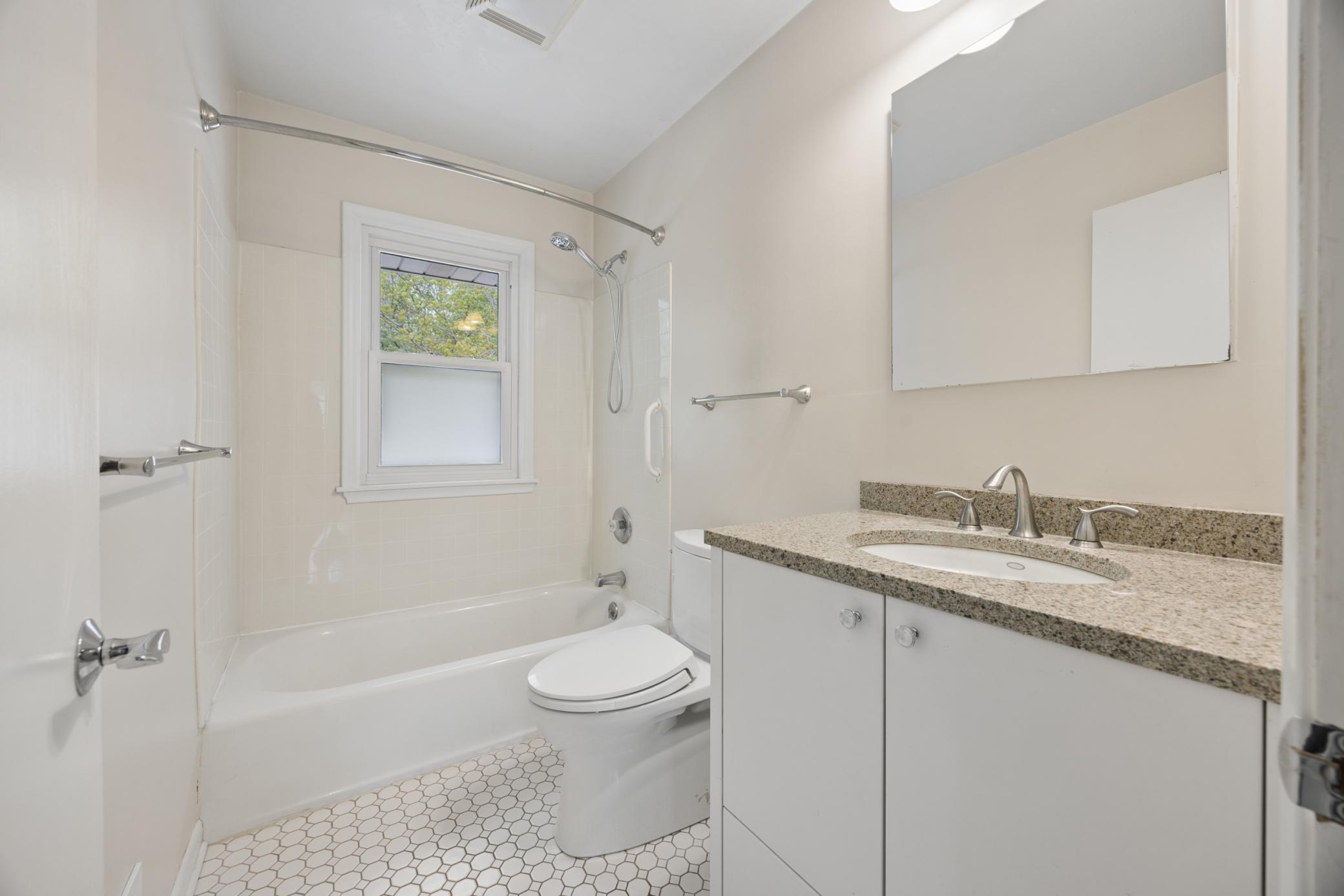 Full bathroom on main level