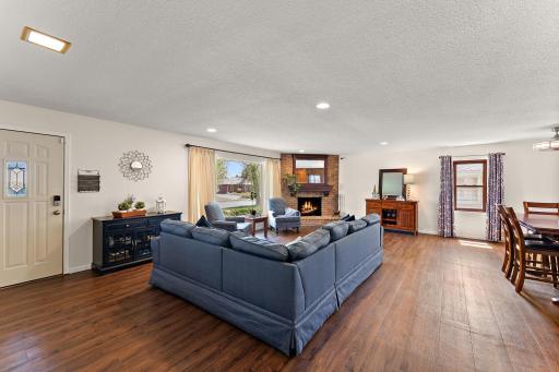 The interior was remodelled in 2020, including removing walls, installation of LVL beams, new LVP flooring.