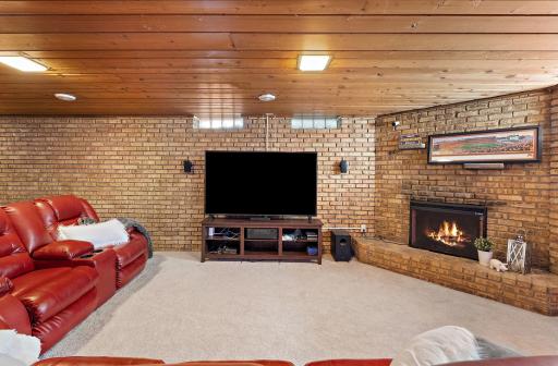 The 70" tv is dwarfed on the expansive wall! You could kick it up A LOT!