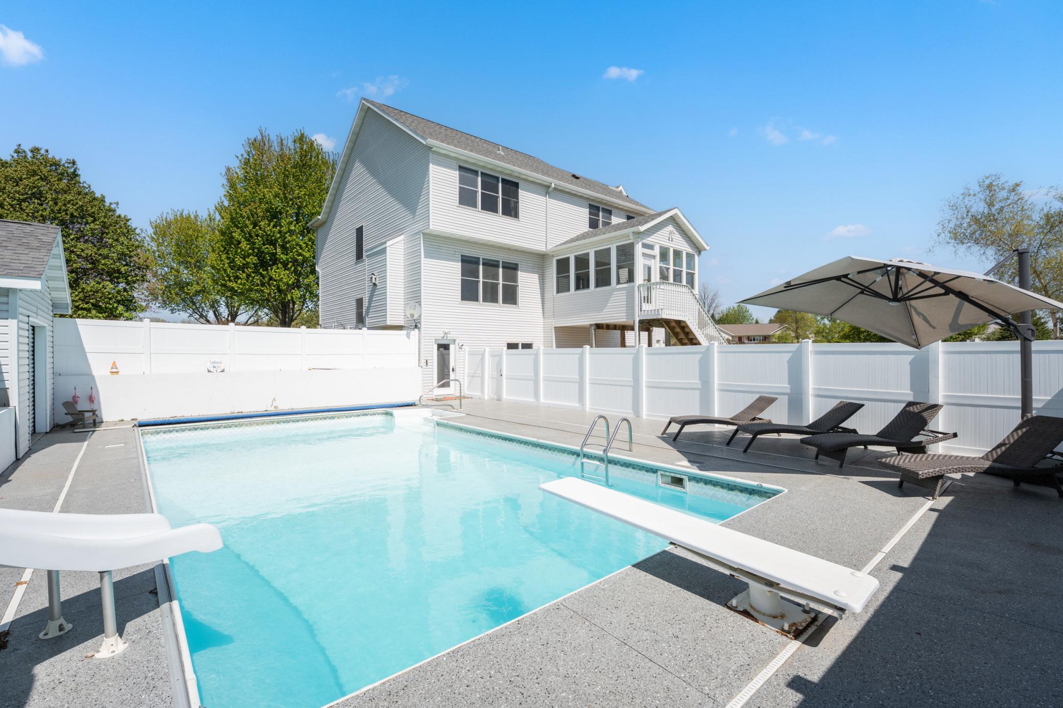 Heated Pool!