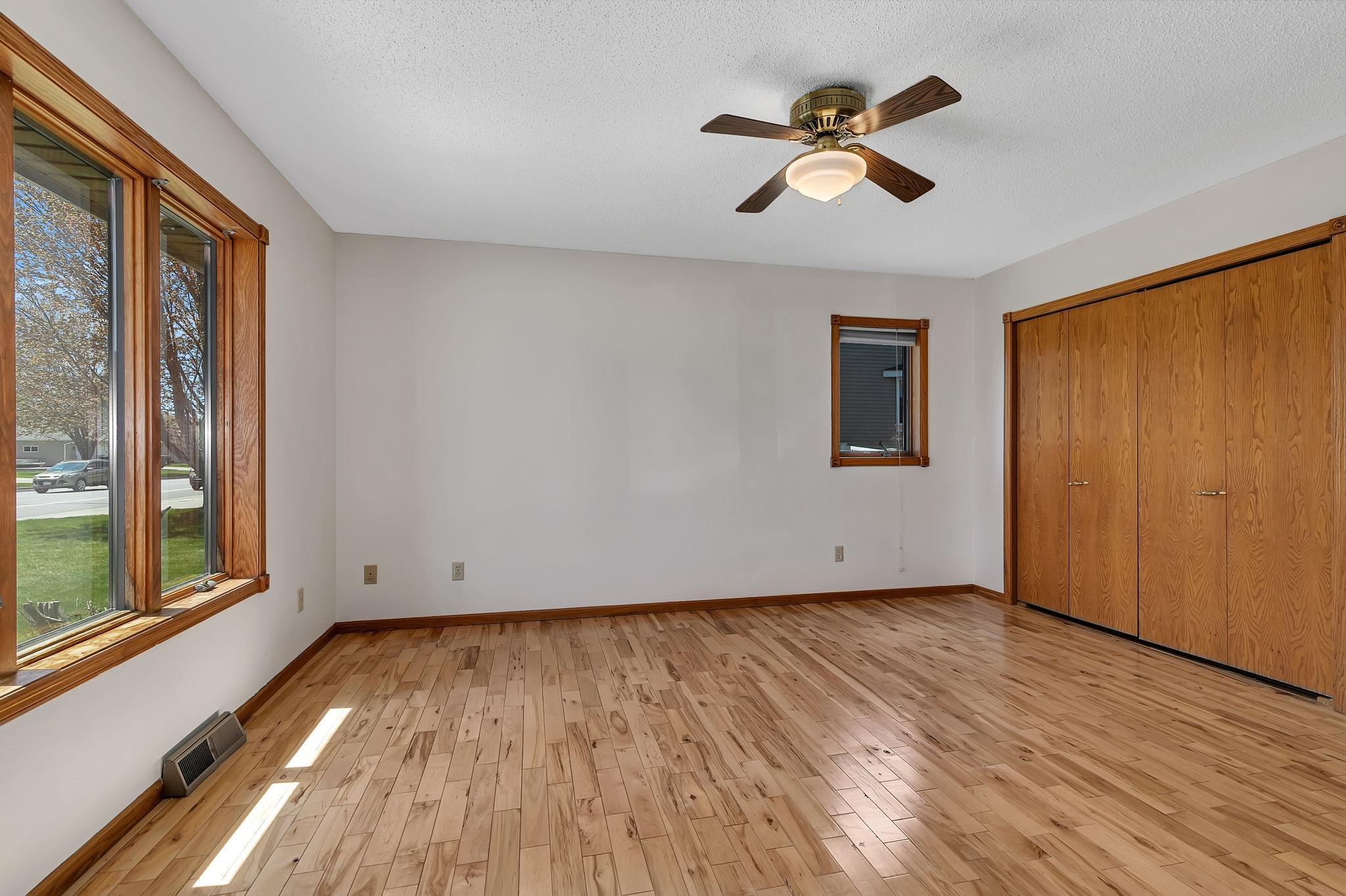 Another view of main bedroom showing large closet