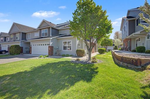 Enjoy the lush lawn space right out your front door.