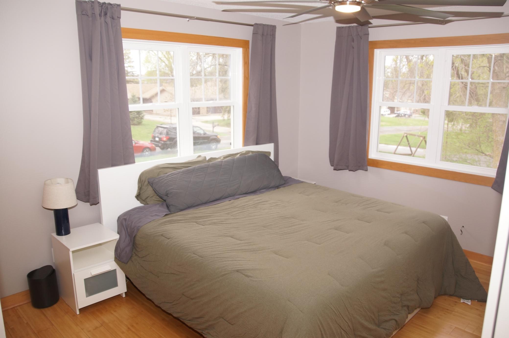 Bamboo floors run through the main floor an Bedrooms! Bedroom have newer upgrade windows!