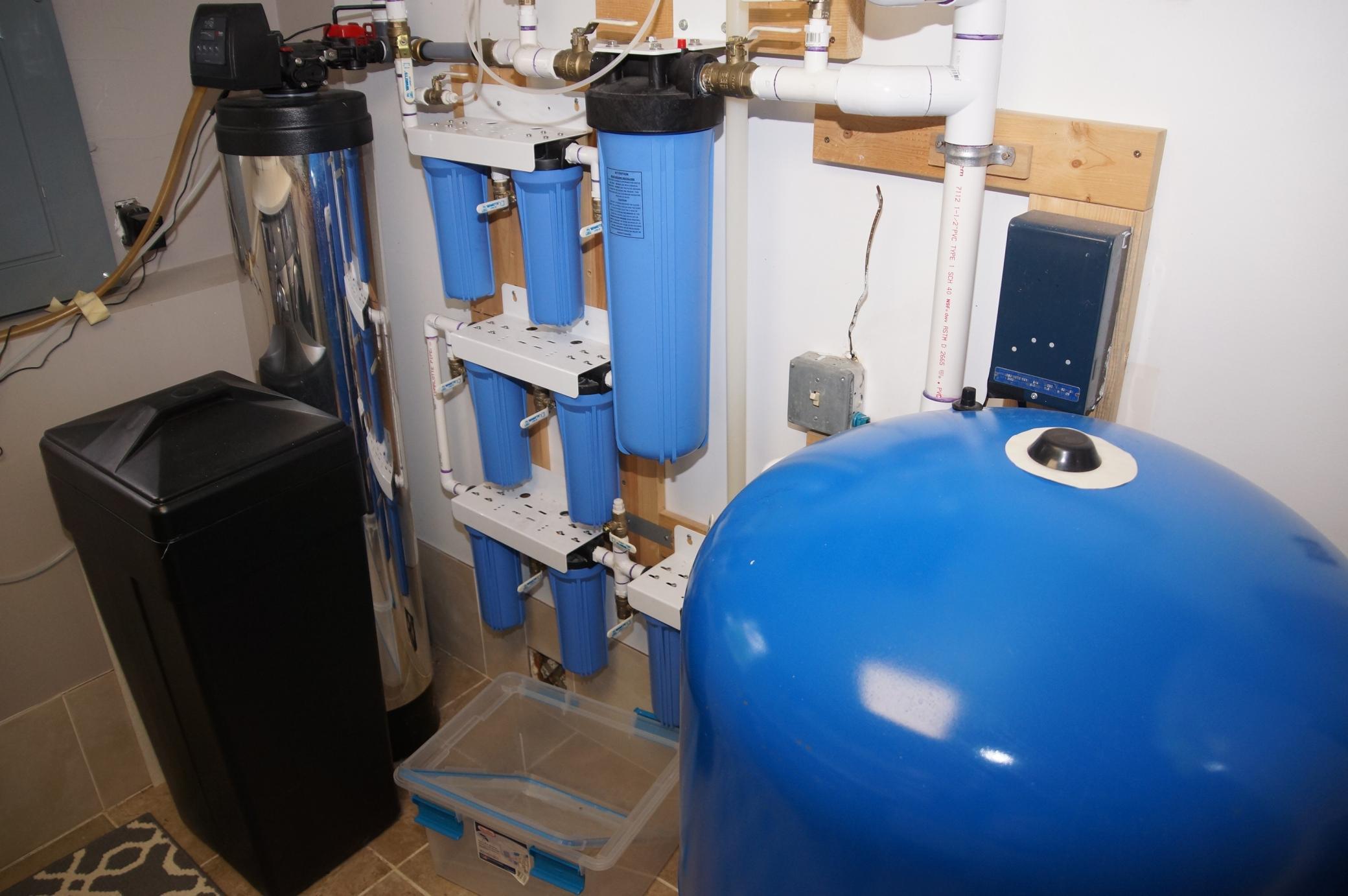 High End Whole House Water Filtrations System plus Water Softener!