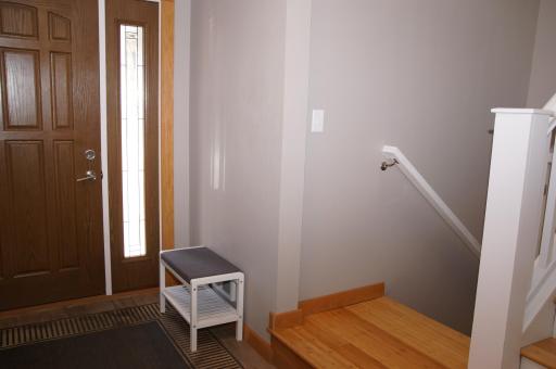 Large Foyer Entry with Good Size Closet and Doorway Directly in to Garage!