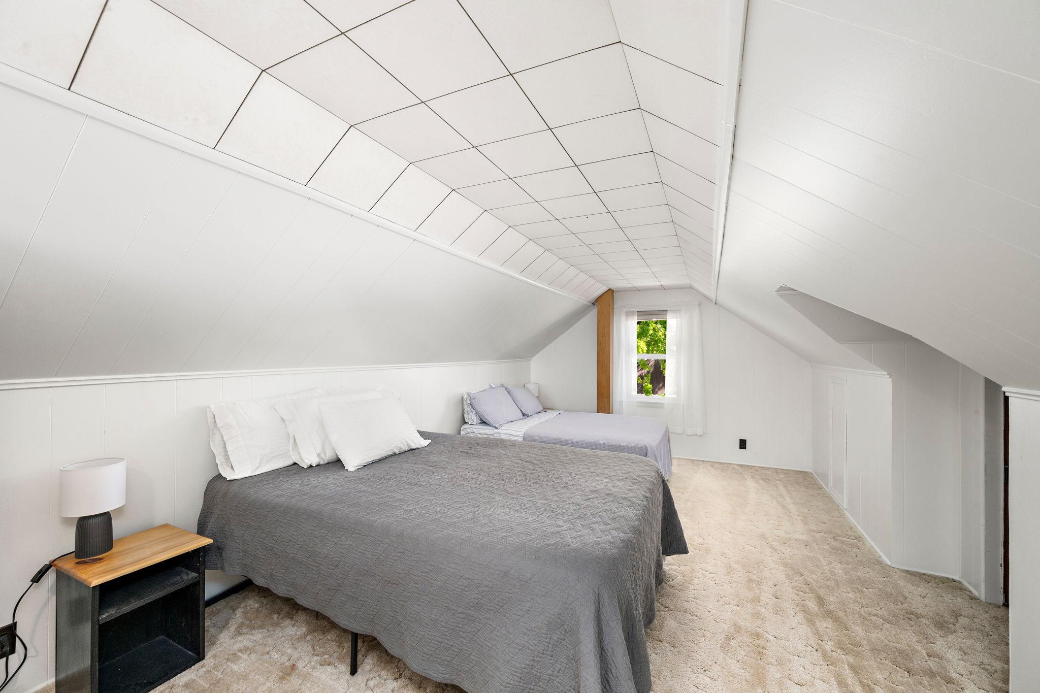 Huge upstairs 3rd bedroom.