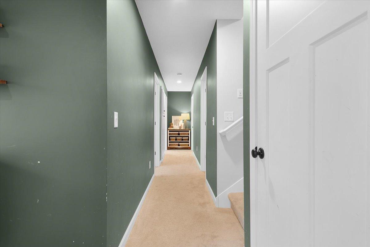 Lower Level Hallway to Bedrooms