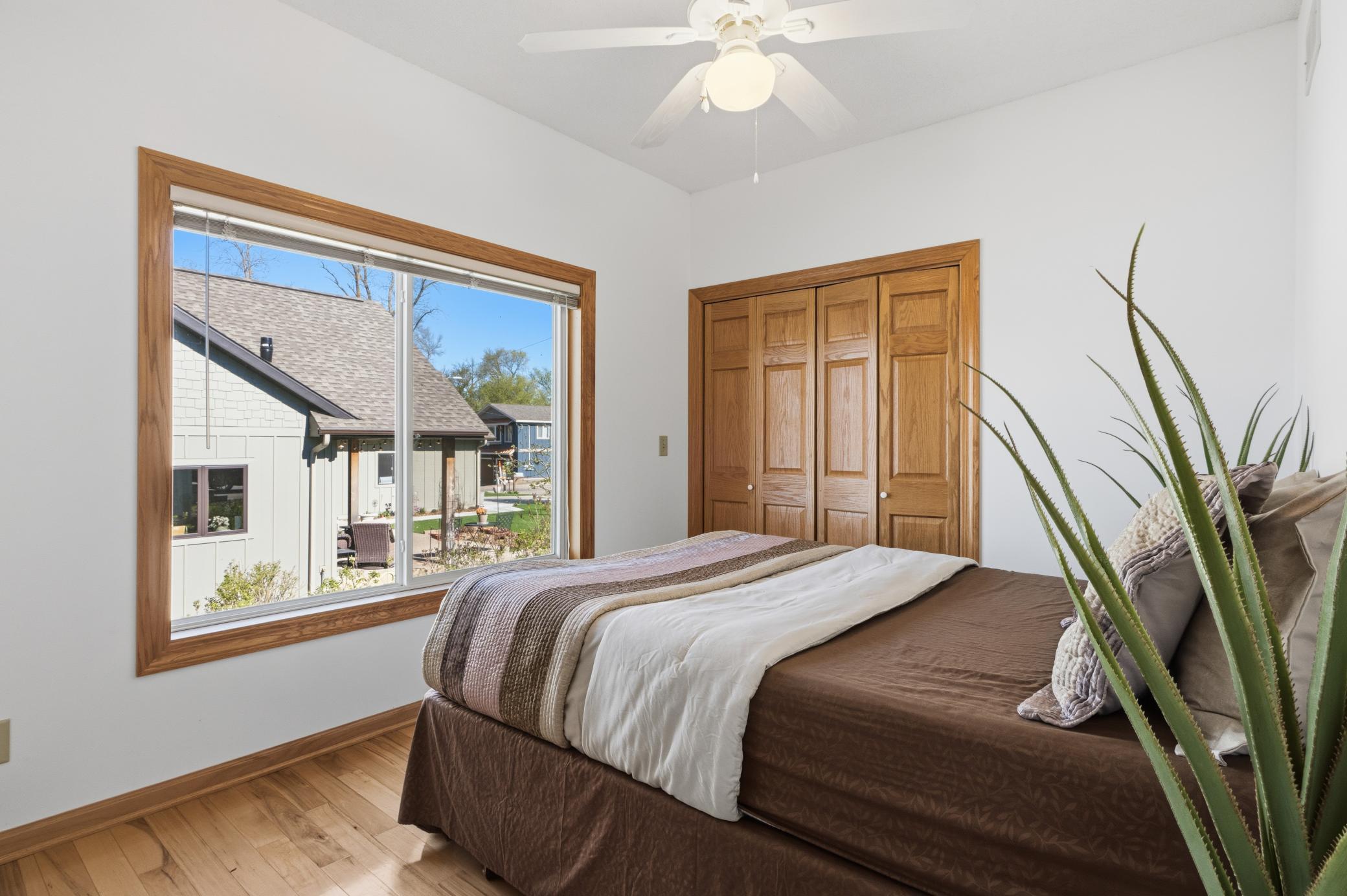 Unit B-Main level bedroom