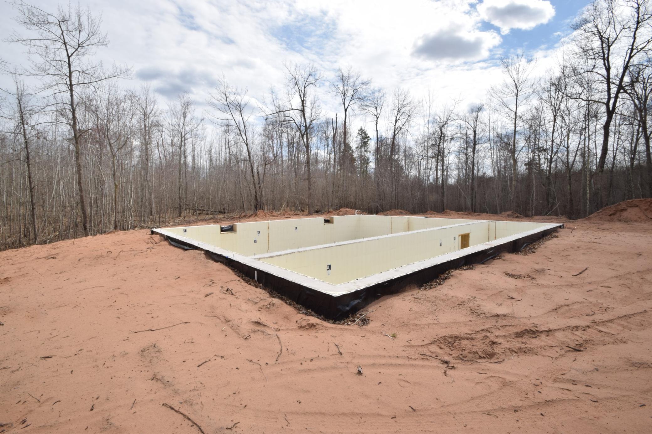 Basement already poured for you!