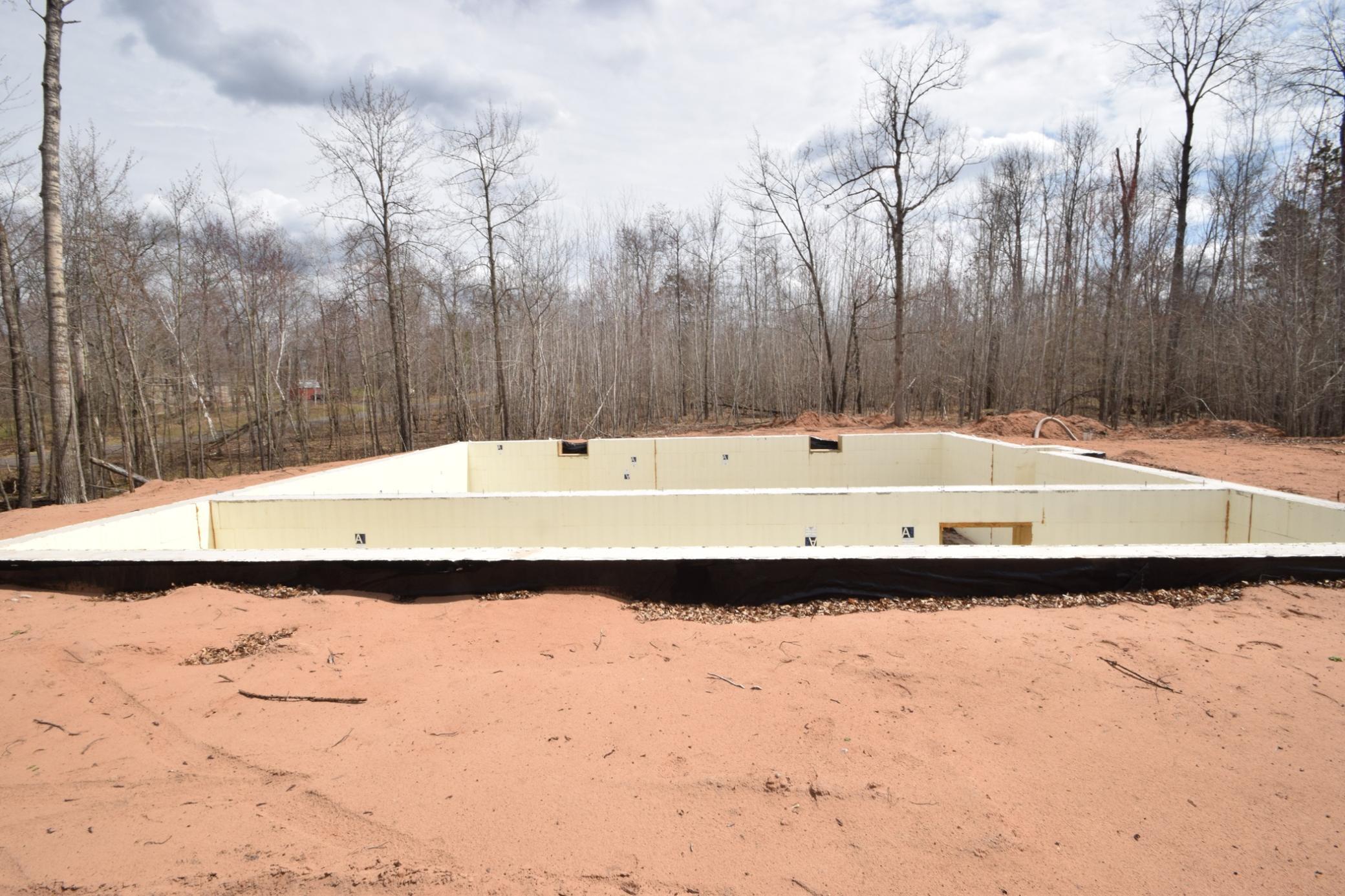Basement already poured and landscape cleared for your dream home build!