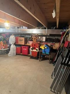 crawl space/storage